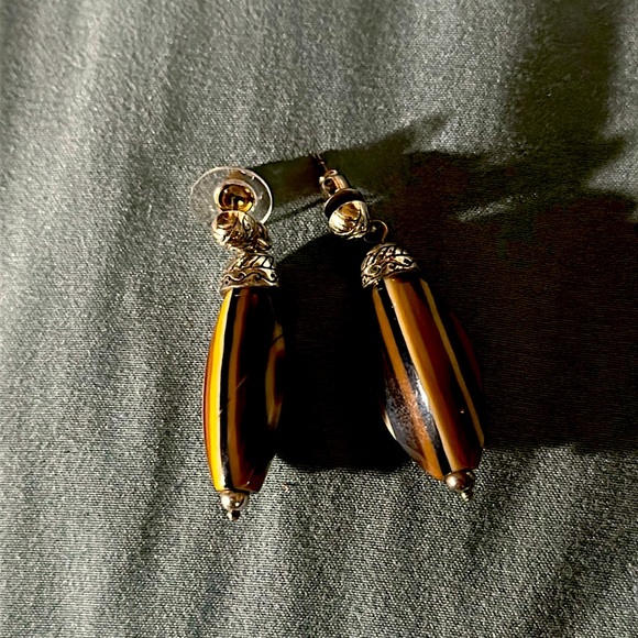 Brighton dangling earrings fall colors - Picture 1 of 2